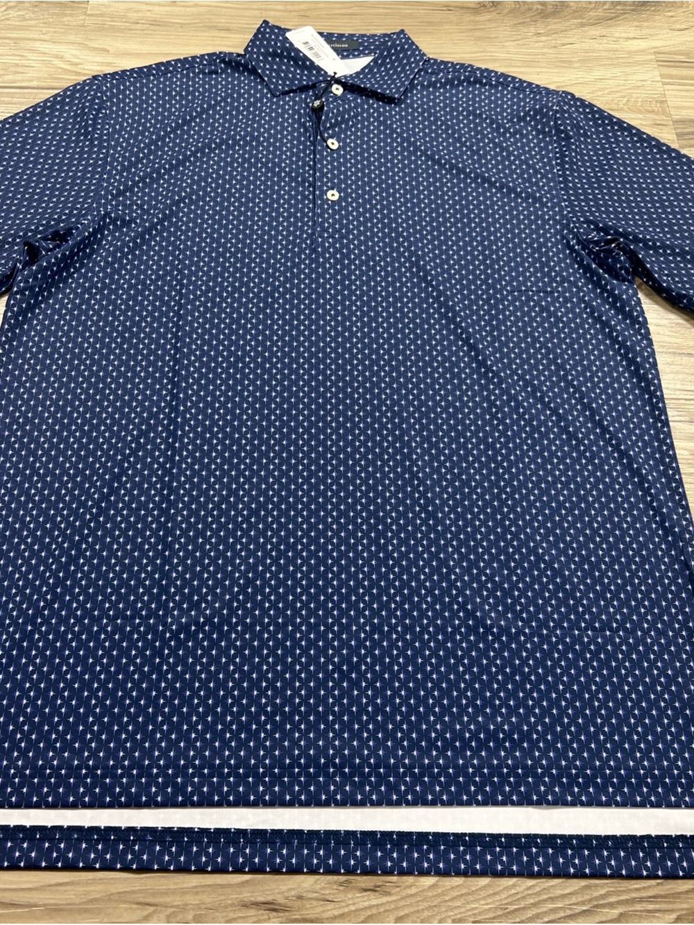Turtleson Archer Performance Polo Golf Navy/Royal  Men’s Size Medium NWT $110